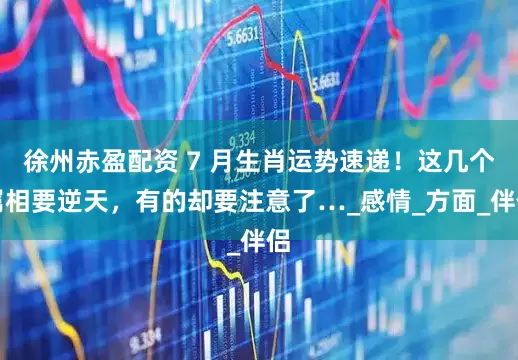 徐州赤盈配资 7 月生肖运势速递！这几个属相要逆天，有的却要注意了…_感情_方面_伴侣