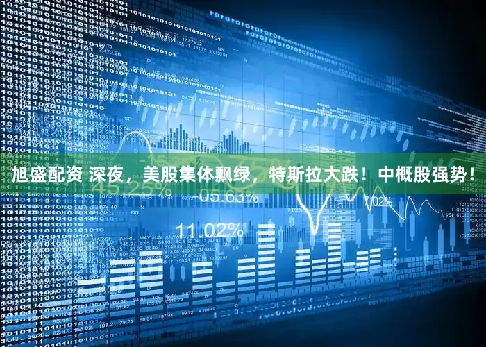 旭盛配资 深夜，美股集体飘绿，特斯拉大跌！中概股强势！