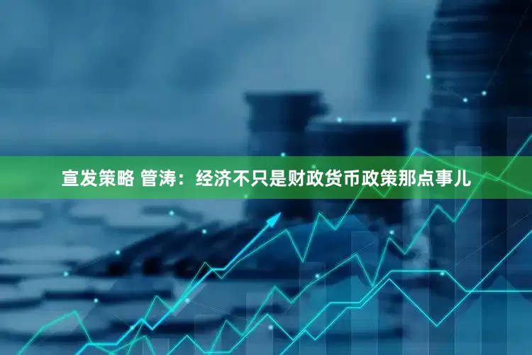 宣发策略 管涛：经济不只是财政货币政策那点事儿